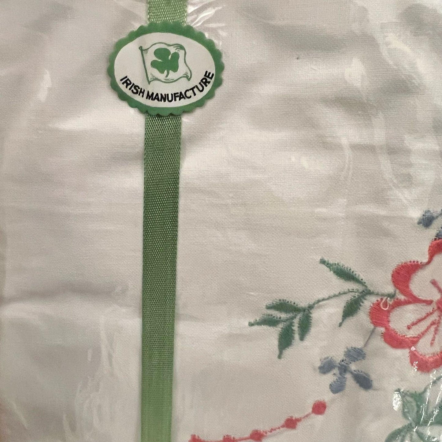 A set of Irish pillowcases