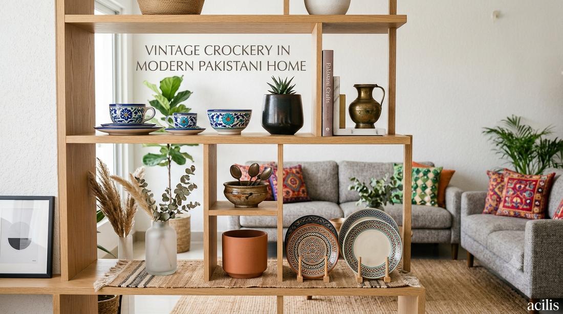 How to Style Vintage Crockery in a Modern Pakistani Home