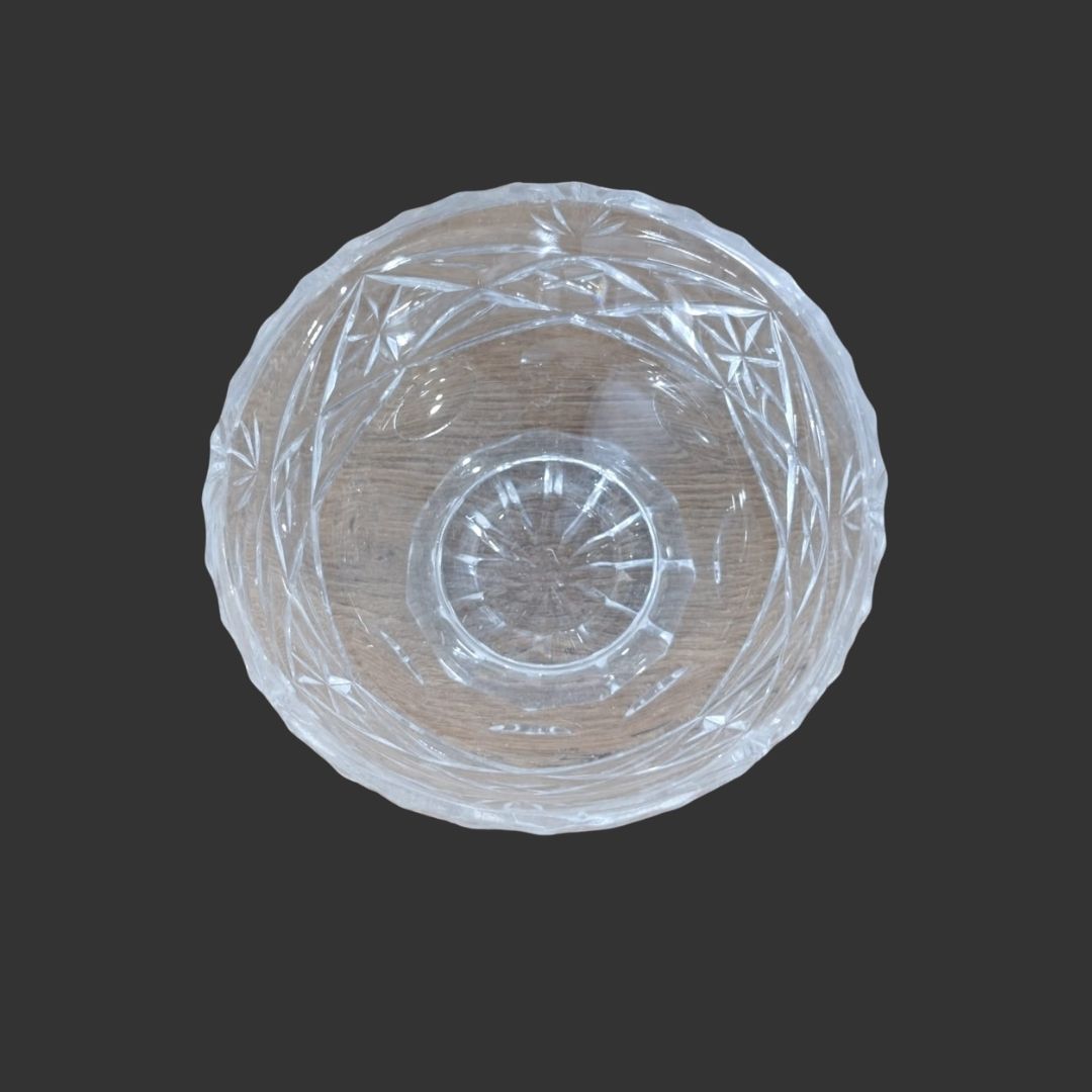 Crystal Footed Bowl
