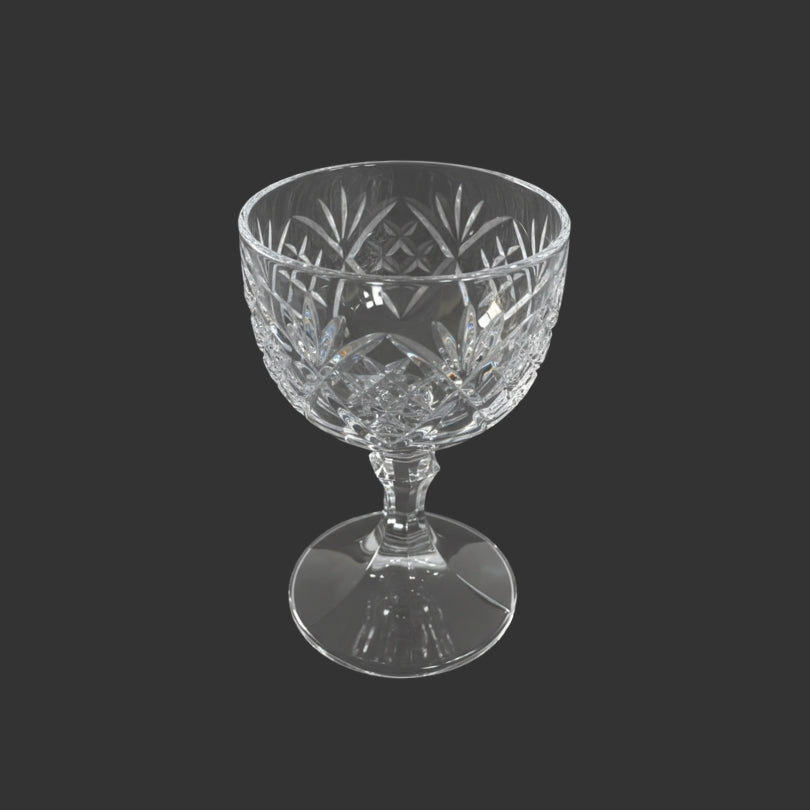 Pair of crystal glasses