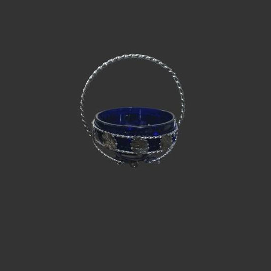 Handled Glass Dish