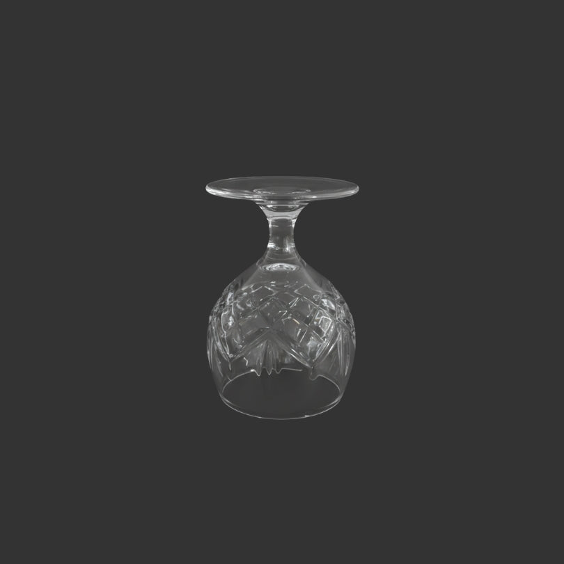 Pair of Crystal High Glasses