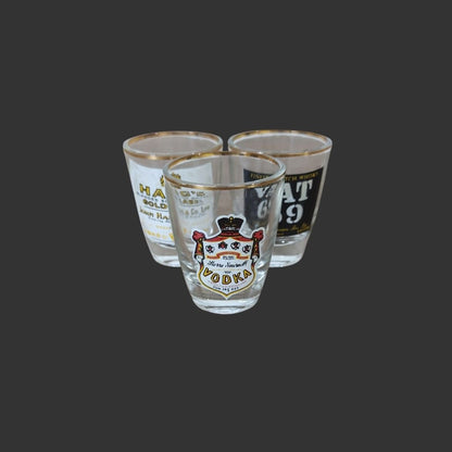 Set of 03 shot Glasses