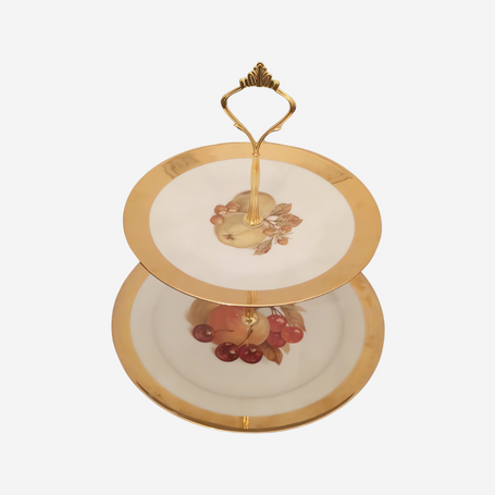 Two Tiered Plate