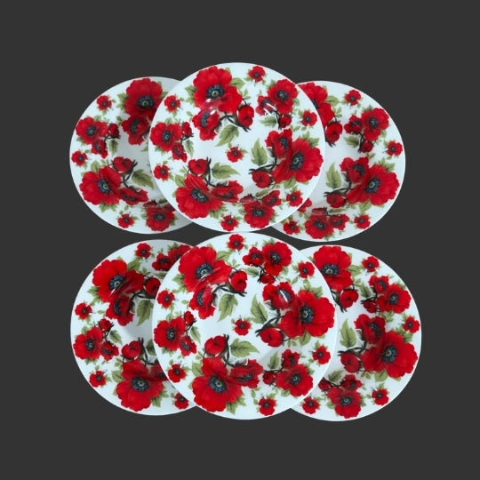 A Set of 06 Deep Dishes