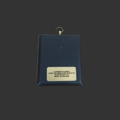 Miniature Wall Hanging in Brass Frame