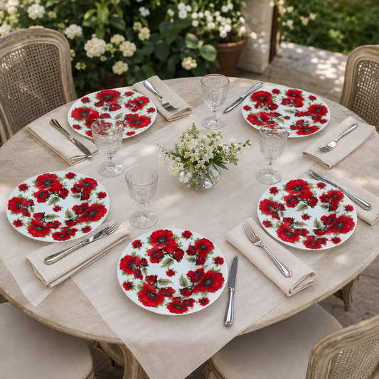 A Set of 06 Deep Dishes