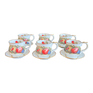 Fine Bone China Tea Cups and Saucers