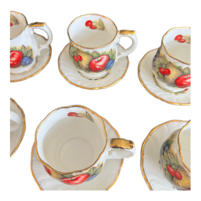 Fine Bone China Tea Cups and Saucers