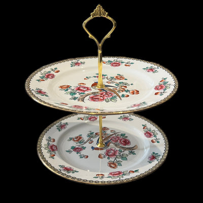 Two tiered plate