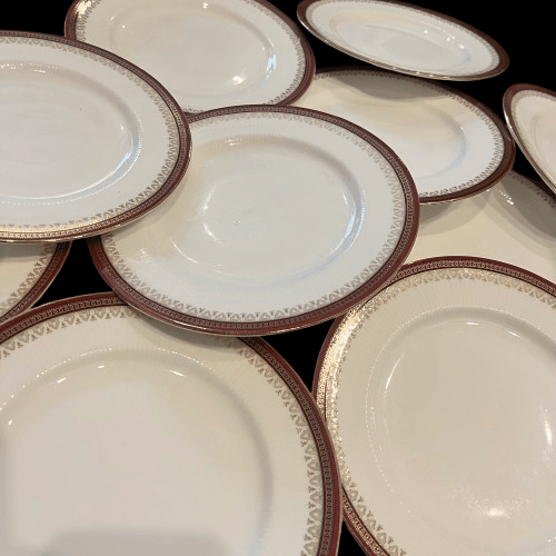 A set of 12 Side Plates