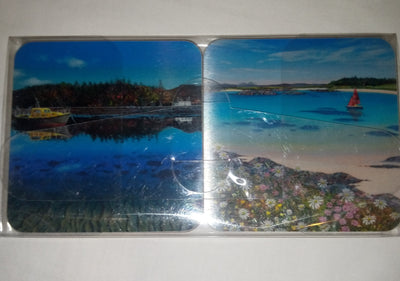 A set of coastal coasters